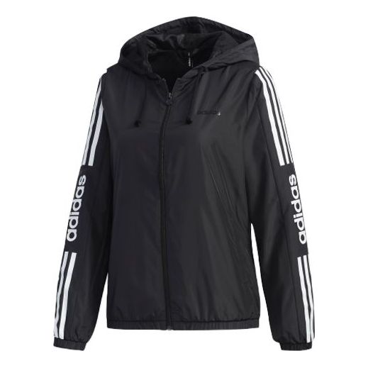 (WMNS) adidas neo CE 3SWB Jacket Black EI4733