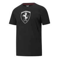 PUMA Scuderia Ferrari Race Big Shield Tee 'Black' 599849-01