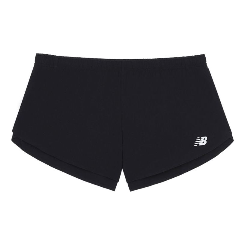New Balance Impact Run 3In Split Shorts Asia Sizing 'Black' MS01239-BK