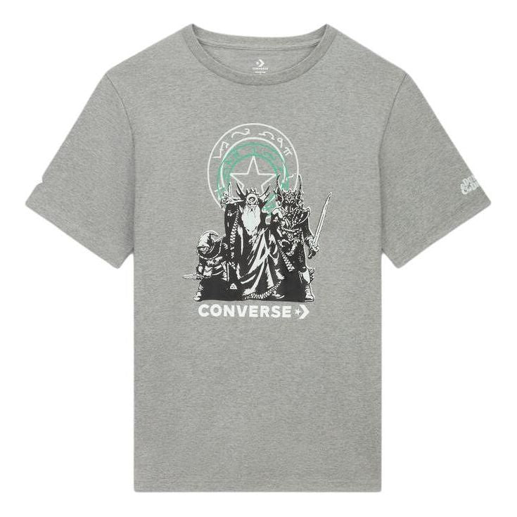 Converse x Dungeons & Dragons Character T-Shirt Asia Sizing 'Vintage Grey Heather' 10027170-A01