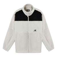 New Balance Lifestyle Cotton Warm Jacket Asia Sizing 'White Black' MDA35013-BEI