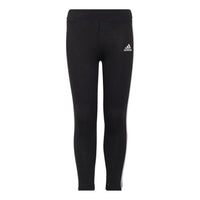 (GS) adidas Essentials 3-Stripes Tights Asia Sizing 'Black' H65800