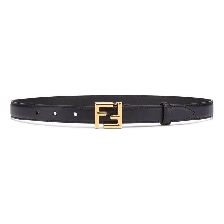 (WMNS) Fendi SS26 FF Belt 'Black' 8C0648AAIWF04TX
