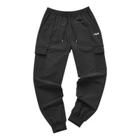 (WMNS) FILA FUSION Casual Cargo Sweatpants Black T11W021804F-BK