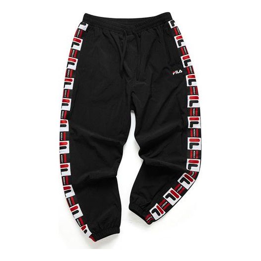 FILA Fusion String Woven Track Pants Black T11M111805F-BK