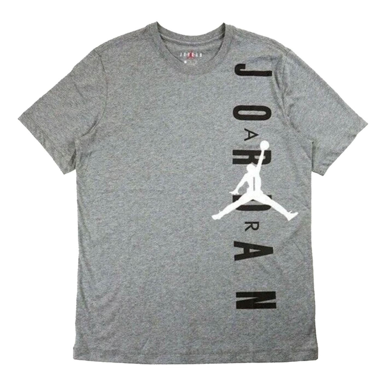 Men's Air Jordan Logo Printing Sports Short Sleeve Gray T-Shirt CZ2346-091
