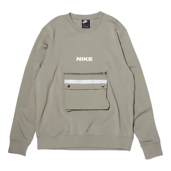 Nike Nsw City Made Athleisure Casual Sports Big Pocket Round Neck Pullover DA0070-320