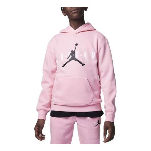 (GS) Air Jordan Pullover Hoodie 'Pink' 95B910-A0W