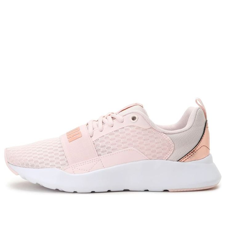 (WMNS) PUMA Wired Metallic SoftFoam 'White Pink' 374624-02