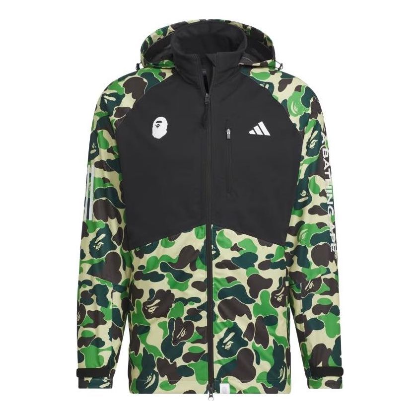 adidas x A Bathing Ape WIND.RDY Jacket Asia Sizing 'Black' IQ3679