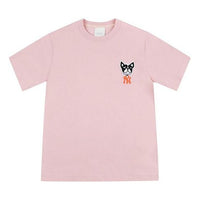 MLB Unisex New York Yankees Embroidery Tee Pink/Red 31TSC1031-50P