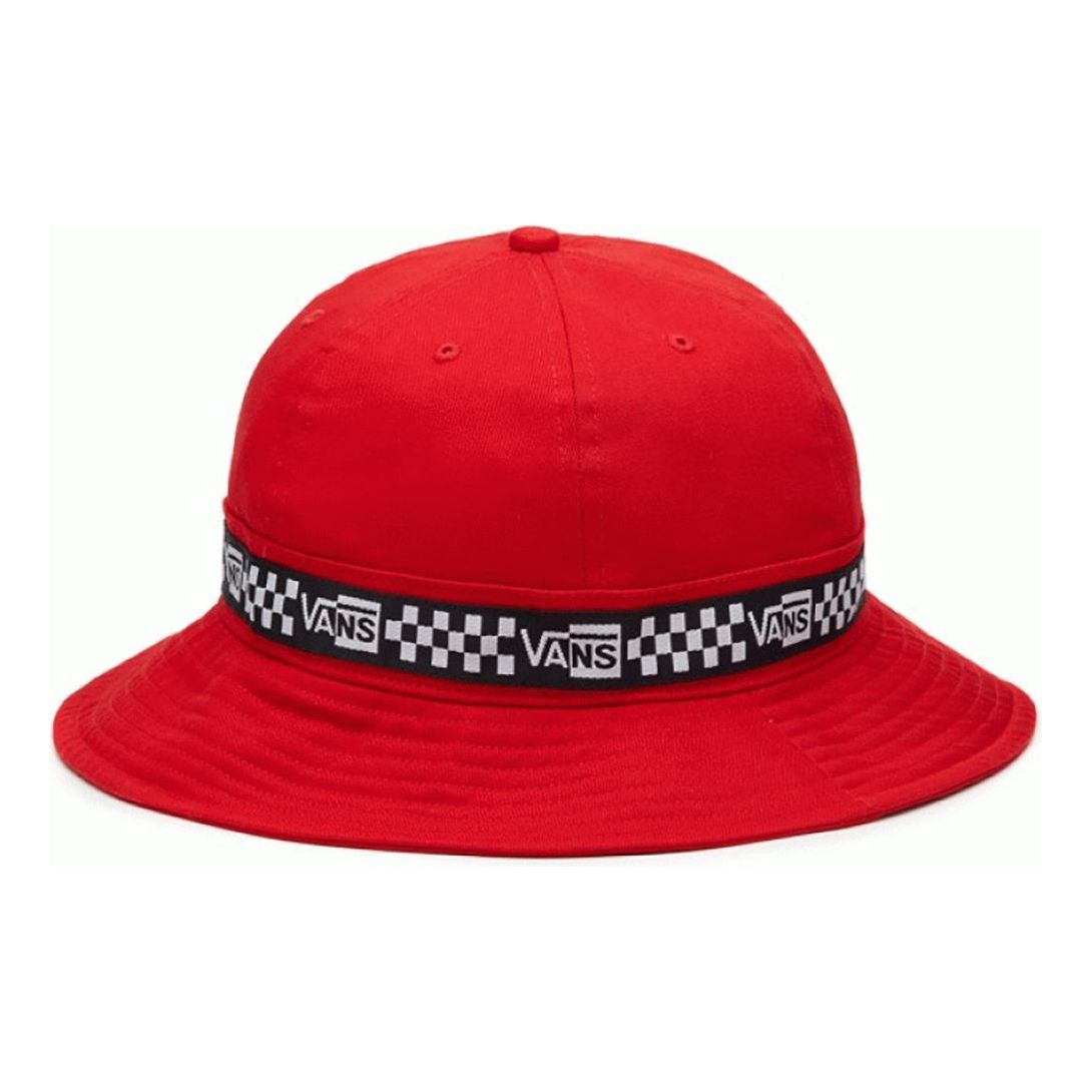 (WMNS) Vans AP Escheker Bucket Hat 'Red White Black' VN0A4MN8YBK