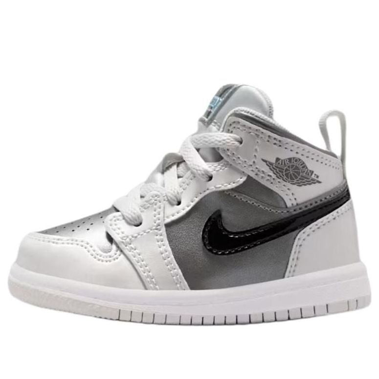 (TD) Air Jordan 1 Mid SE' Photon Dust Flat Pewter' HV4730-014