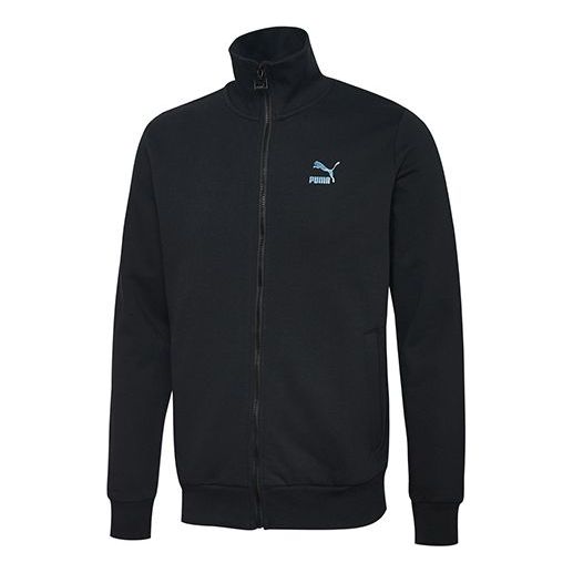 PUMA Casual Stand Collar Jacket IRIDESCENT Black - 597903-01
