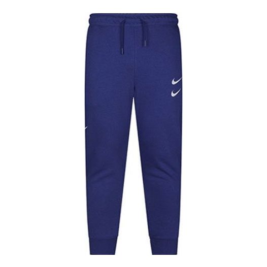 Nike swoosh Embroidered Casual Sports Long Pants Blue DB4956-455