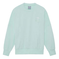 (WMNS) Li-Ning Triple Logo Sweatshirt 'Mint Green' AWDRF42-4