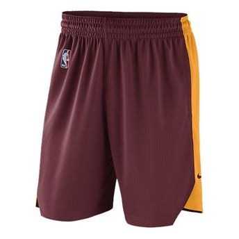 Nike NBA Cavaliers Training Sports Shorts Red 866934-677