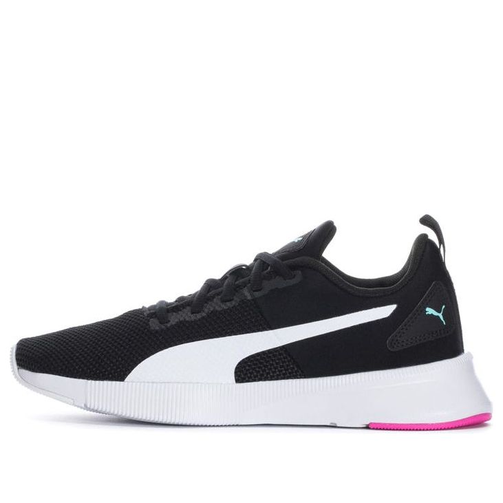 (WMNS) PUMA Flyer Runner Sneakers Black/Red 192867-15