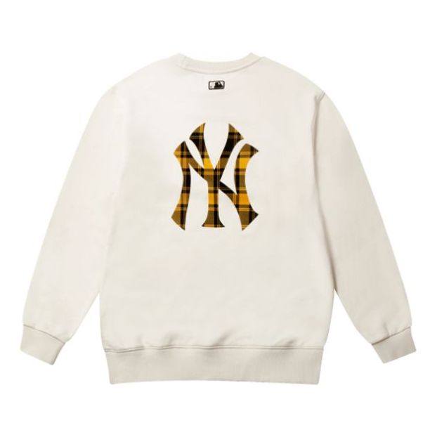 MLB New York Yankees Long-Sleeve Fleece Unisex White 31MTE1041-50I