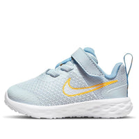 (TD) Nike Revolution 6 'Light Blue Yellow White' DD1094-409