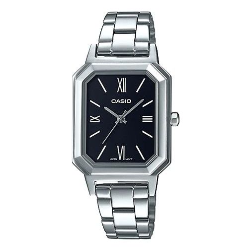 CASIO Stainless Steel Strap Black Analog LTP-E168D-1B