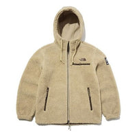 THE NORTH FACE Hood Fleece Eco Jacket 'Brown' NJ4FL57B
