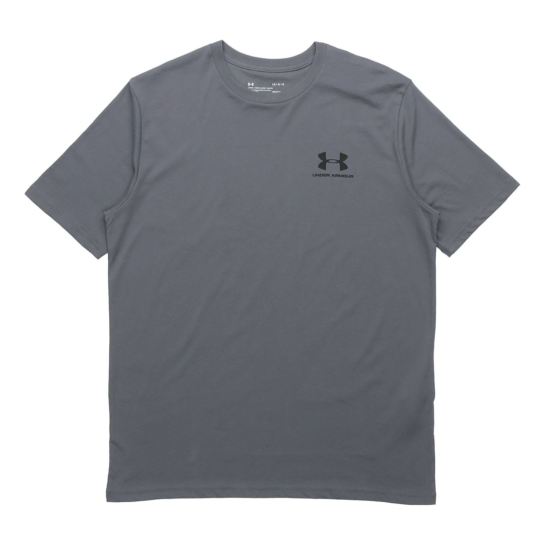 Under Armour Unisex Sportstyler Logo Printing Tee Gray 1326799-012