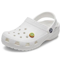 Crocs Classic Charm Kiwi Slice Clogs 'White' 21SF10008477