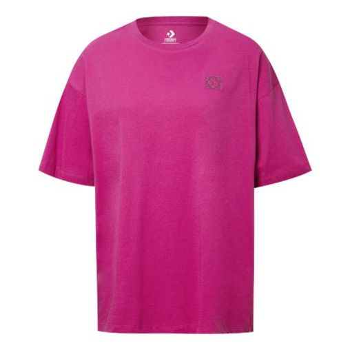 (WMNS) Converse Renew Loose Casual Short Sleeve Purple Red 10020180-501