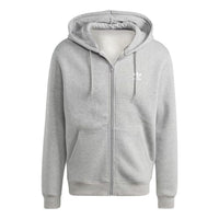 adidas Trefoil Full-Zip Hoodie 'Grey' IL2516