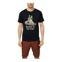 New Balance Athletics Legacies Rooted Tee Asia Sizing 'Black' MT23570-BK