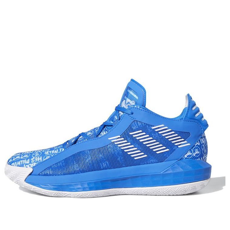 adidas Dame 6 'Glow Blue' FU6809