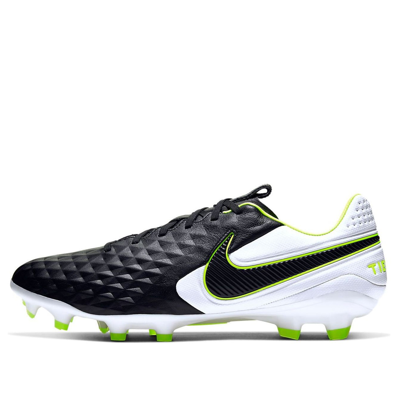 Nike Tiempo Legend 8 Pro FG 'Black White Neon' AT6133-007