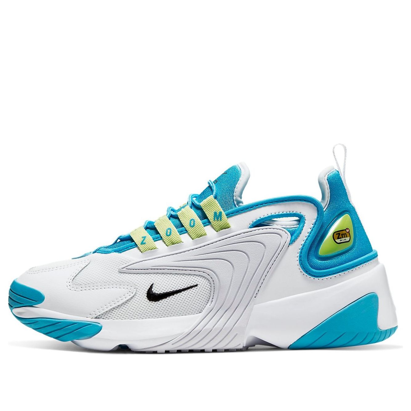 (WMNS) Nike Zoom 2K 'White Blue Fury' AO0354-401