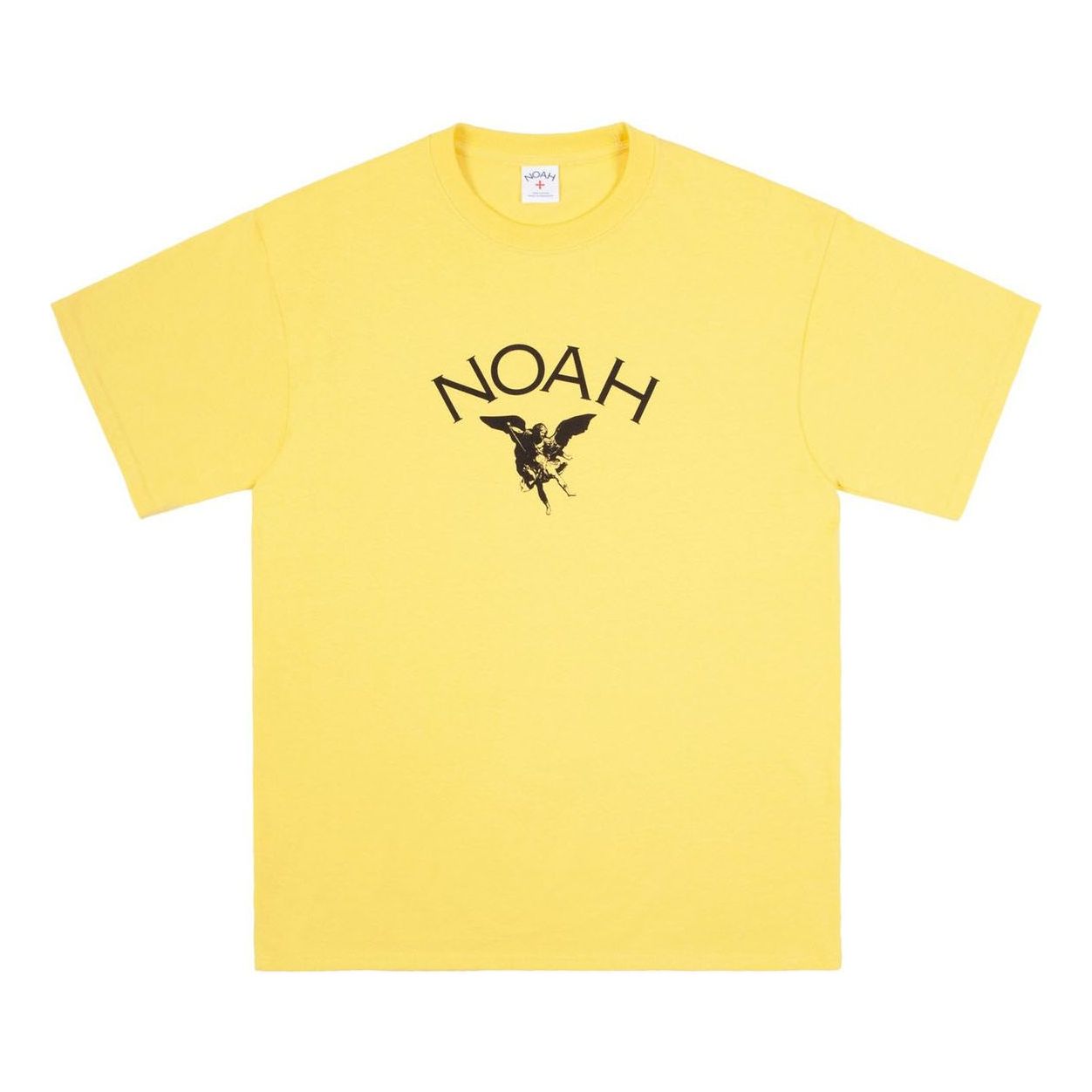 NOAH City of Angels Logo Tee Yellow NOAH-SS18-014