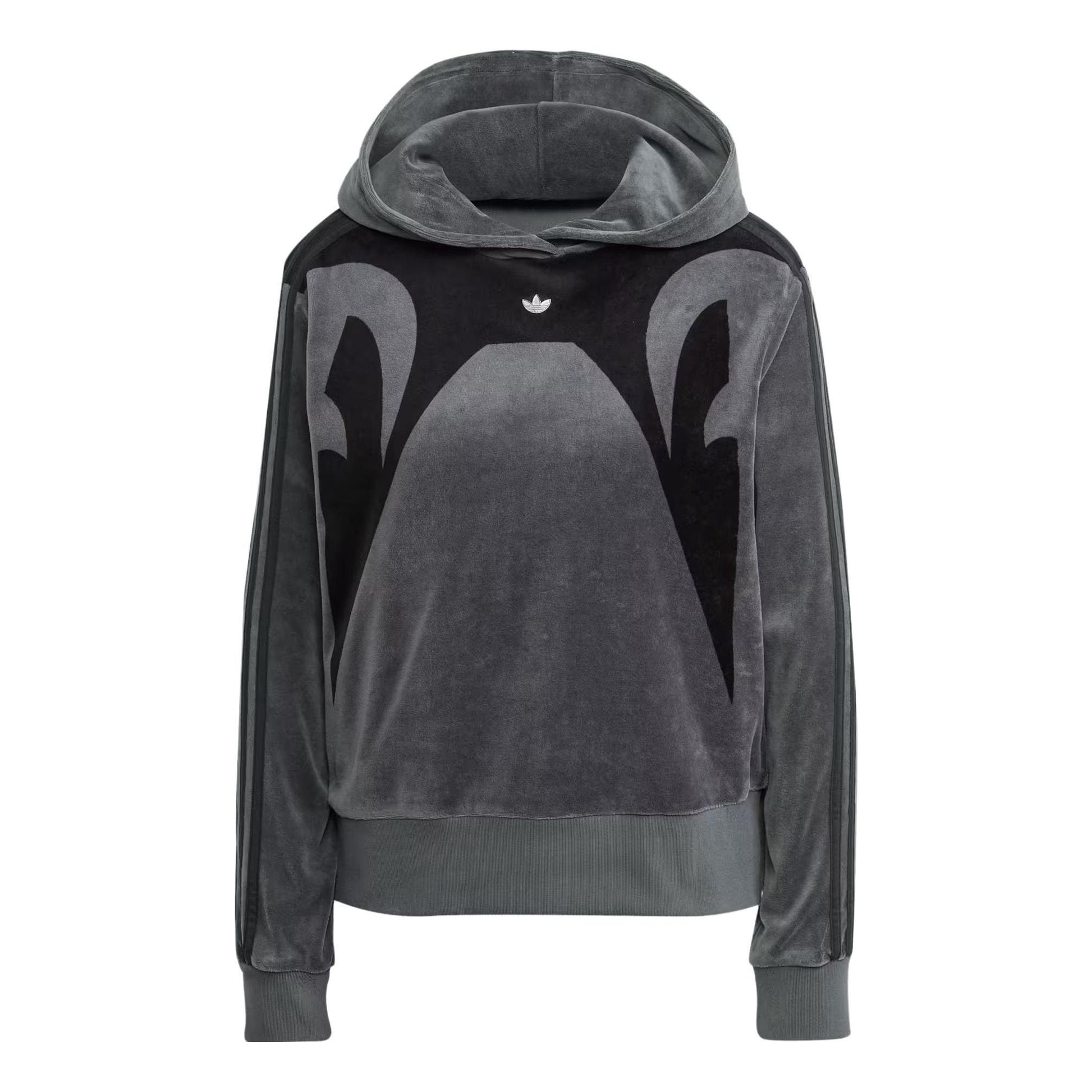 (WMNS) adidas Cut Line Hoodie 'Grey' II5650
