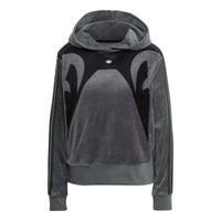 (WMNS) adidas Cut Line Hoodie 'Grey' II5650