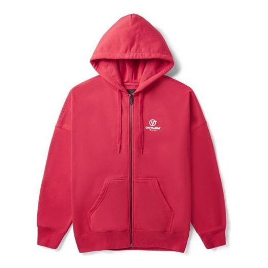 Men's Vans Casual Sports Zipper Red VN0A48AIIZQ