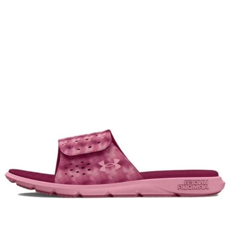 (WMNS) Under Armour UA Ignite Pro Slides 'Pink' 3026028-606