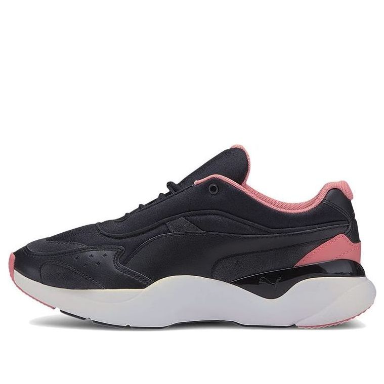 (WMNS) PUMA Lia Tonal Black/White/Pink Low sneakers 374672-02
