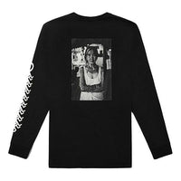 Vans OtwWhang Od Alphabet Printing Long Sleeves Couple Style Black VN0A4RAWBLK1
