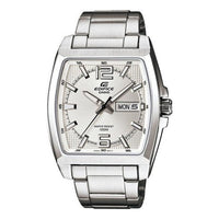 Men's CASIO Edifice Series Quartz Movement Silver Watch Mens EFR-100D-7AV