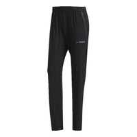 adidas Xplr Stretch Pt Reflective logo Outdoor Sports Pants Black DW4223