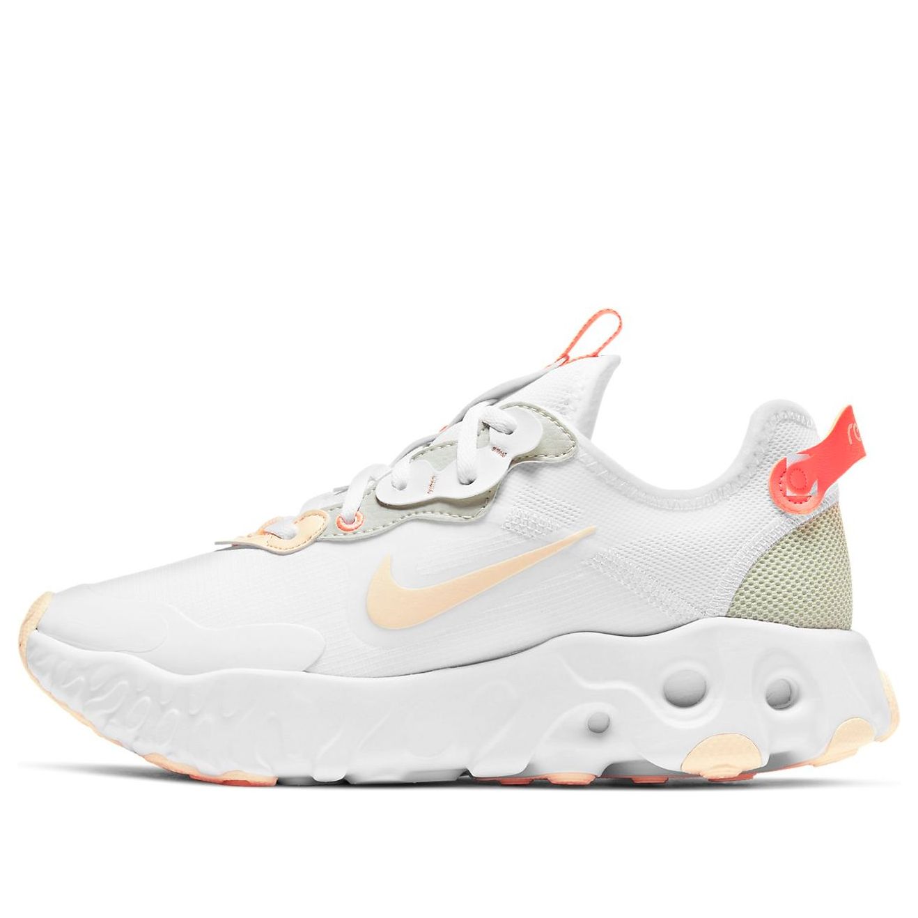 (WMNS) Nike React ART3MIS White/Orange DH3940-100