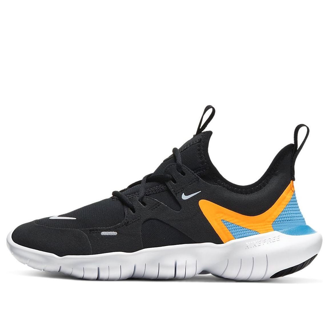 (GS) Nike Free RN 5.0 Black/Orange AR4143-013