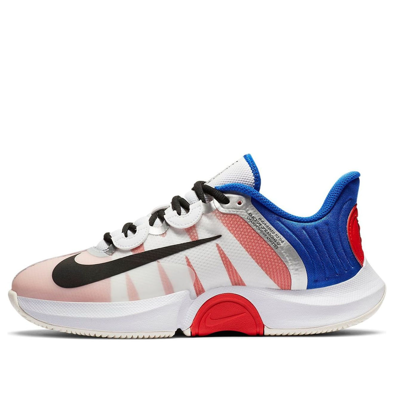 (WMNS) Nike Court Air Zoom GP Turbo 'Blue White Red' CK7580-100