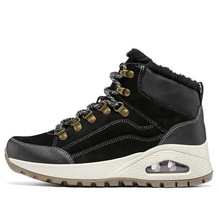 (WMNS) Skechers Uno Rugged 'Winter Feels - Black' 155224-BLK