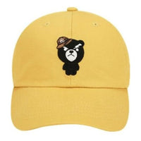 MLB Embroidered Baseball Cap Yellow 32CPAA911