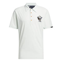 adidas x Malbon Polo Shirt Asia Sizing 'Crystal Jade' IN7570