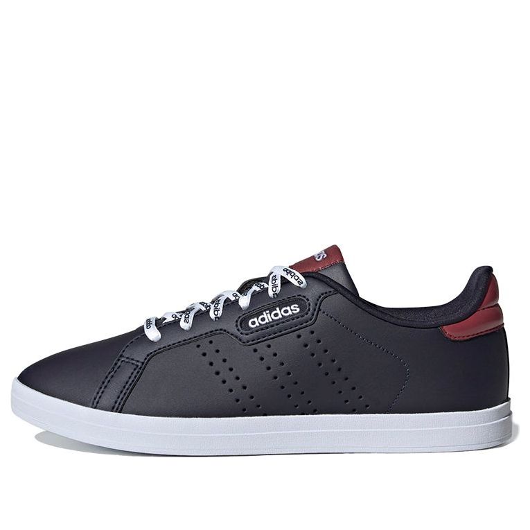 (WMNS) adidas neo Courtpoint Cl X 'Black Red' FW7645